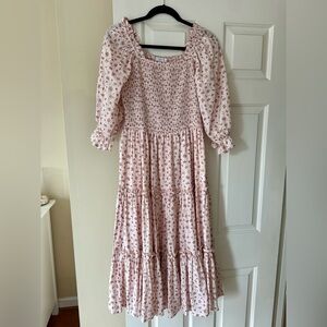 Ivy City Madeline Dress in Pink worn once